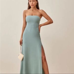 Reformation Ingrid Dress In Celadon 2